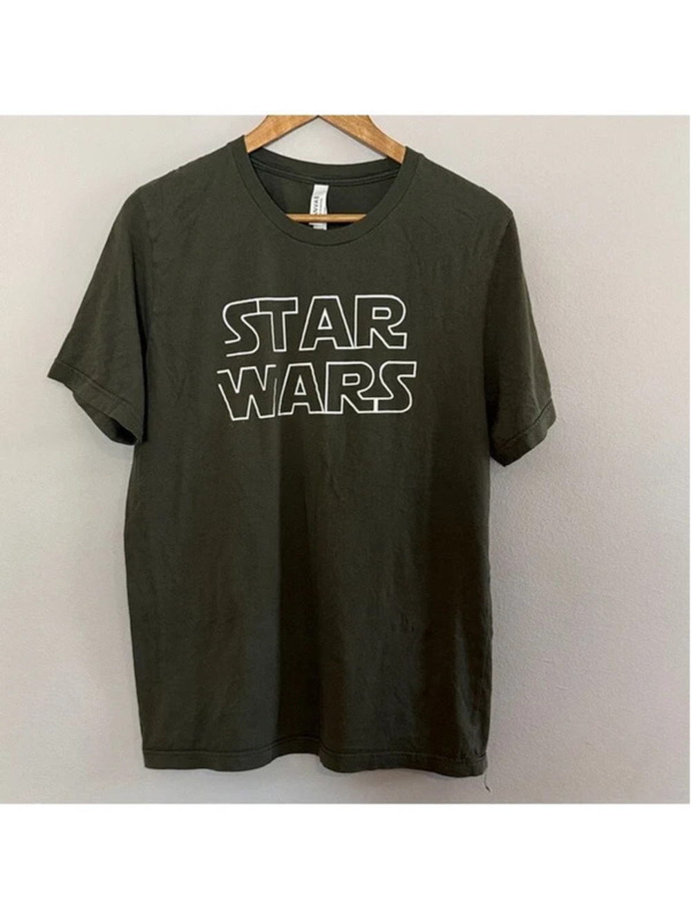 Olive Green Star Wars Graphic Tee - [202]